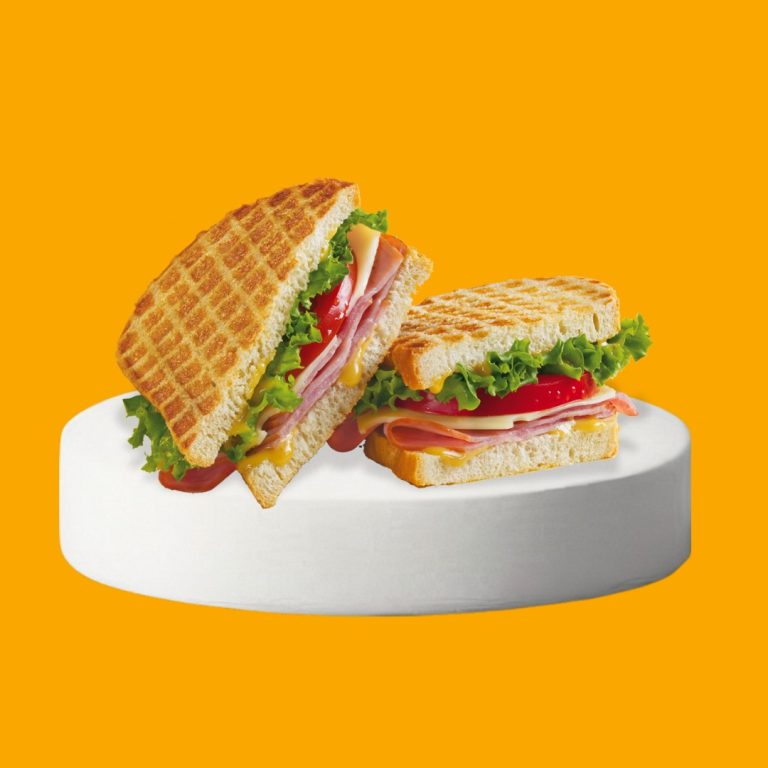 Image d'un Sandwich au jambon et fromage, une recette simple et savoureuse pour un repas rapide.